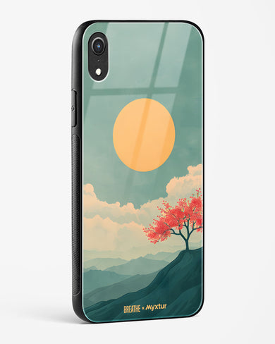 Mountain Sunset [BREATHE] Glass Case Phone Cover (Apple)