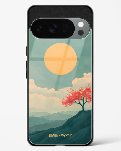 Mountain Sunset [BREATHE] Glass Case Phone Cover (Google)
