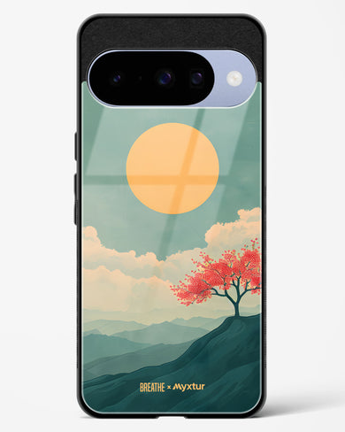 Mountain Sunset [BREATHE] Glass Case Phone Cover (Google)