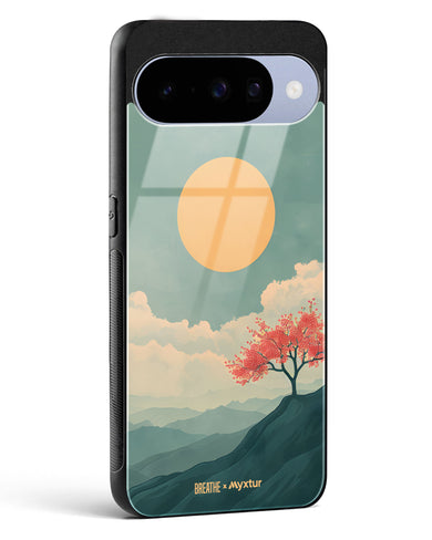 Mountain Sunset [BREATHE] Glass Case Phone Cover (Google)