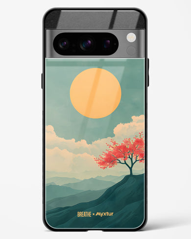 Mountain Sunset [BREATHE] Glass Case Phone Cover (Google)