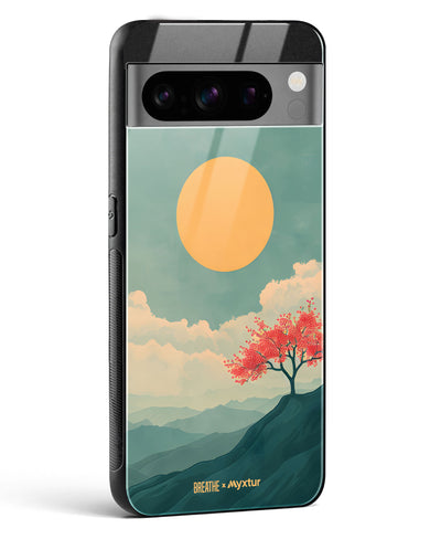 Mountain Sunset [BREATHE] Glass Case Phone Cover (Google)