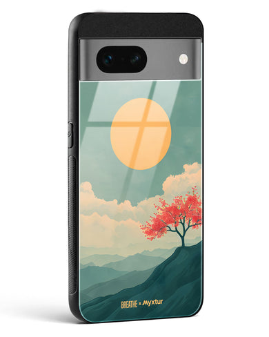 Mountain Sunset [BREATHE] Glass Case Phone Cover (Google)