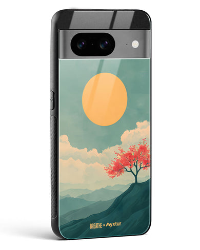 Mountain Sunset [BREATHE] Glass Case Phone Cover (Google)