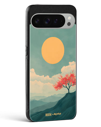 Mountain Sunset [BREATHE] Glass Case Phone Cover (Google)