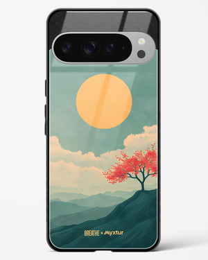 Mountain Sunset [BREATHE] Glass Case Phone Cover (Google)