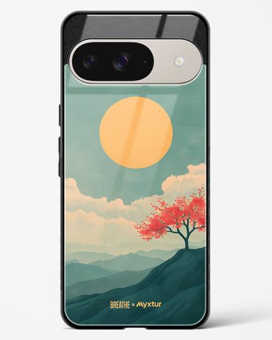 Mountain Sunset [BREATHE] Glass Case Phone Cover (Google)