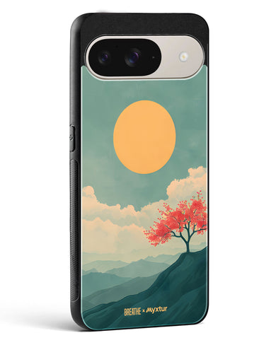 Mountain Sunset [BREATHE] Glass Case Phone Cover (Google)