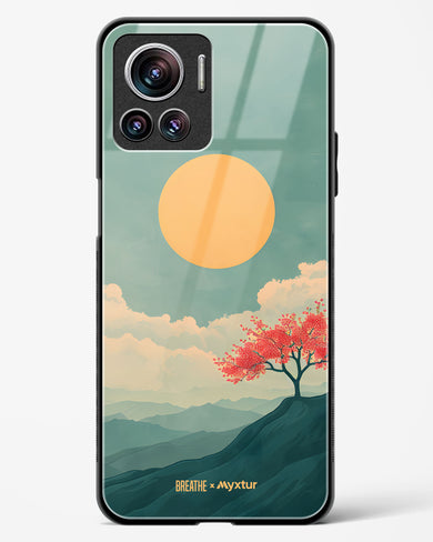 Mountain Sunset [BREATHE] Glass Case Phone Cover (Motorola)