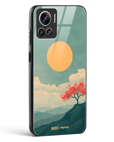 Mountain Sunset [BREATHE] Glass Case Phone Cover (Motorola)