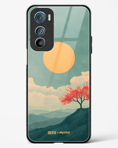 Mountain Sunset [BREATHE] Glass Case Phone Cover (Motorola)