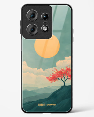 Mountain Sunset [BREATHE] Glass Case Phone Cover (Motorola)