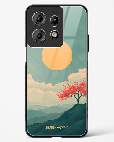 Mountain Sunset [BREATHE] Glass Case Phone Cover (Motorola)