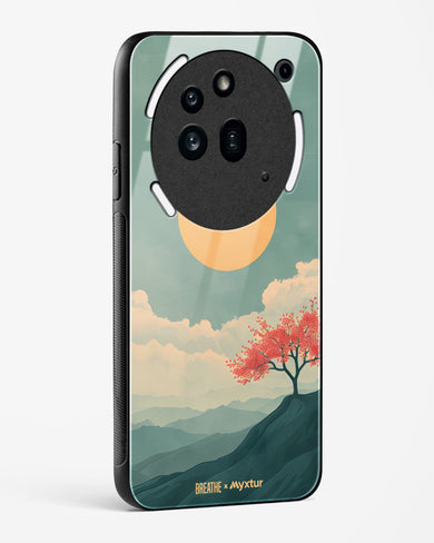 Mountain Sunset [BREATHE] Glass Case Phone Cover (Nothing)