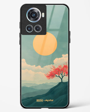 Mountain Sunset [BREATHE] Glass Case Phone Cover (OnePlus)
