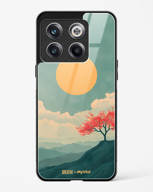 Mountain Sunset [BREATHE] Glass Case Phone Cover (OnePlus)