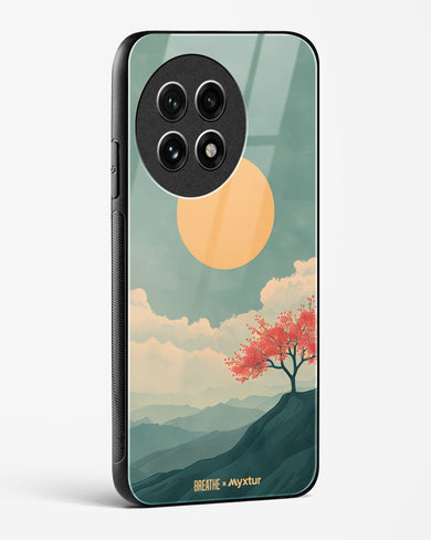 Mountain Sunset [BREATHE] Glass Case Phone Cover (OnePlus)