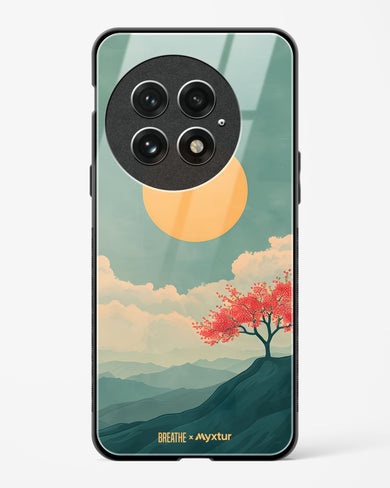 Mountain Sunset [BREATHE] Glass Case Phone Cover (OnePlus)