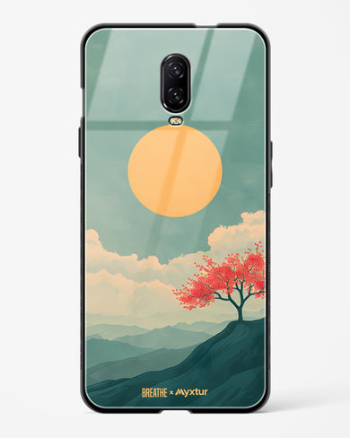 Mountain Sunset [BREATHE] Glass Case Phone Cover (OnePlus)