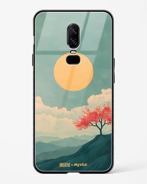 Mountain Sunset [BREATHE] Glass Case Phone Cover (OnePlus)