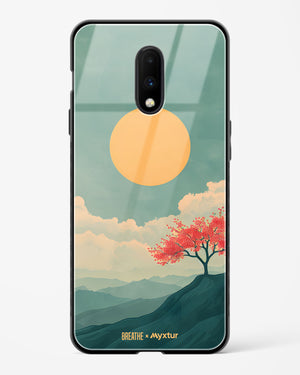 Mountain Sunset [BREATHE] Glass Case Phone Cover (OnePlus)