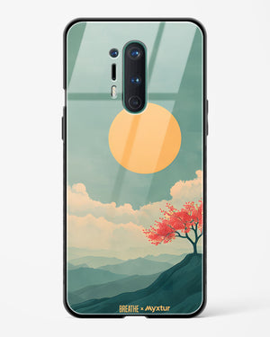 Mountain Sunset [BREATHE] Glass Case Phone Cover (OnePlus)