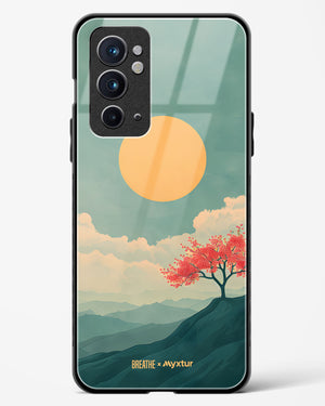 Mountain Sunset [BREATHE] Glass Case Phone Cover (OnePlus)