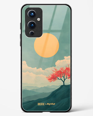 Mountain Sunset [BREATHE] Glass Case Phone Cover (OnePlus)