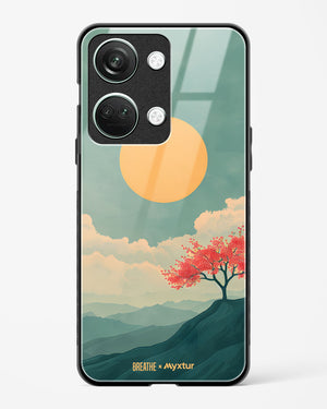 Mountain Sunset [BREATHE] Glass Case Phone Cover (OnePlus)