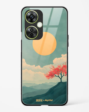 Mountain Sunset [BREATHE] Glass Case Phone Cover (OnePlus)