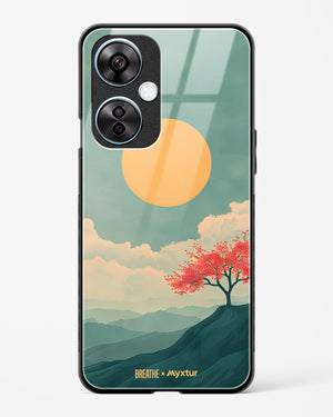 Mountain Sunset [BREATHE] Glass Case Phone Cover (OnePlus)