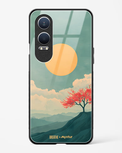 Mountain Sunset [BREATHE] Glass Case Phone Cover (OnePlus)