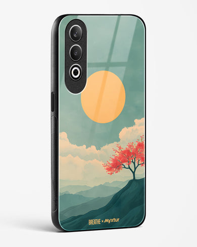 Mountain Sunset [BREATHE] Glass Case Phone Cover (OnePlus)