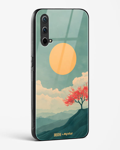 Mountain Sunset [BREATHE] Glass Case Phone Cover (OnePlus)