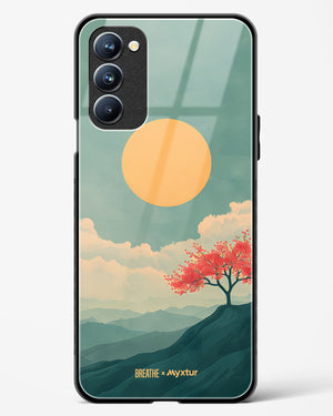 Mountain Sunset [BREATHE] Glass Case Phone Cover (Oppo)