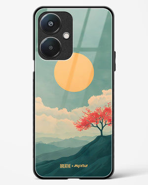 Mountain Sunset [BREATHE] Glass Case Phone Cover (Oppo)