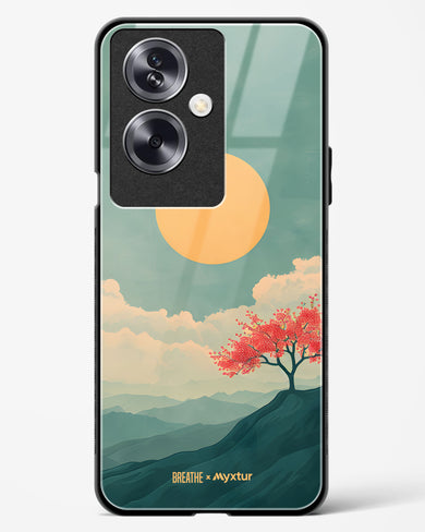 Mountain Sunset [BREATHE] Glass Case Phone Cover (Oppo)