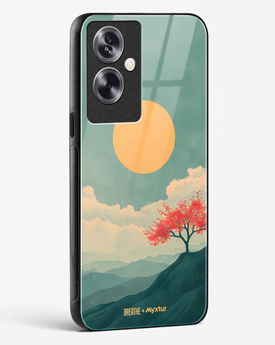 Mountain Sunset [BREATHE] Glass Case Phone Cover (Oppo)