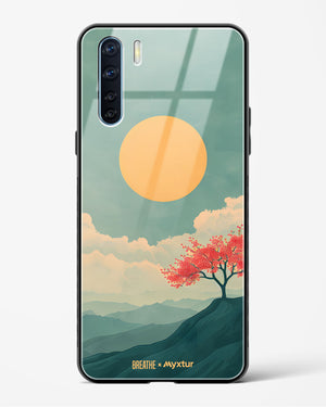 Mountain Sunset [BREATHE] Glass Case Phone Cover (Oppo)