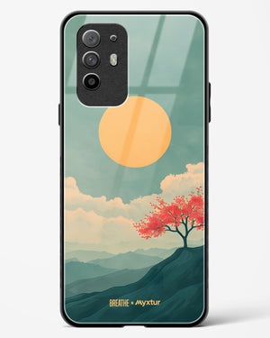 Mountain Sunset [BREATHE] Glass Case Phone Cover (Oppo)