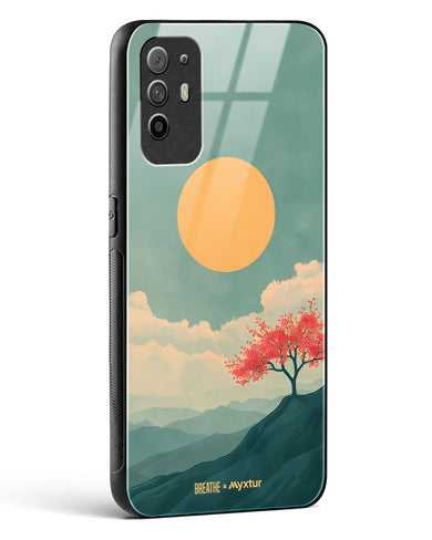 Mountain Sunset [BREATHE] Glass Case Phone Cover (Oppo)