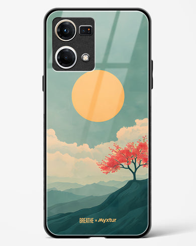 Mountain Sunset [BREATHE] Glass Case Phone Cover (Oppo)