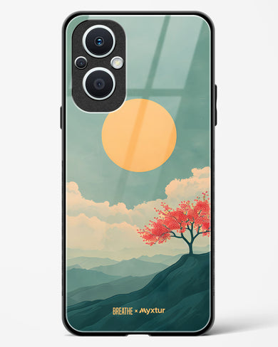 Mountain Sunset [BREATHE] Glass Case Phone Cover (Oppo)