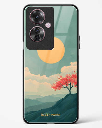 Mountain Sunset [BREATHE] Glass Case Phone Cover (Oppo)