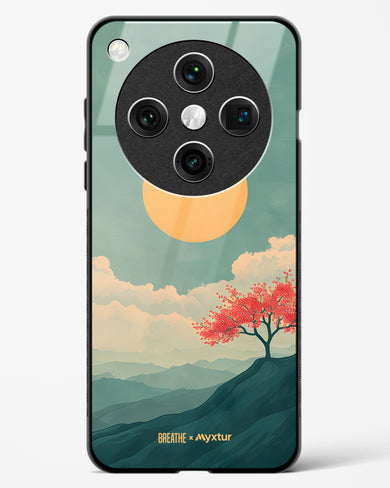 Mountain Sunset [BREATHE] Glass Case Phone Cover (Oppo)