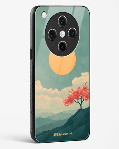 Mountain Sunset [BREATHE] Glass Case Phone Cover (Oppo)
