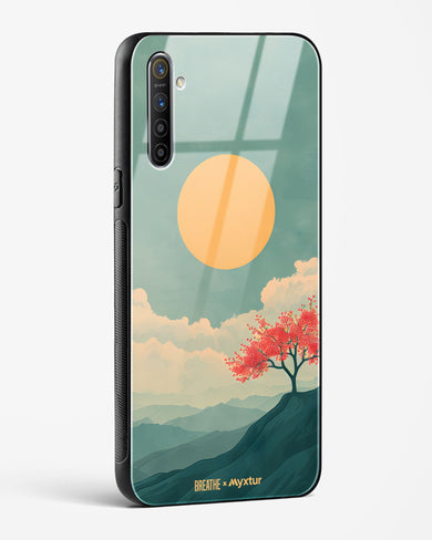 Mountain Sunset [BREATHE] Glass Case Phone Cover (Oppo)