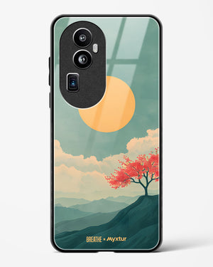 Mountain Sunset [BREATHE] Glass Case Phone Cover (Oppo)