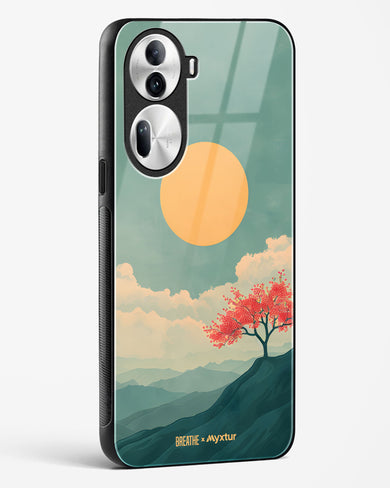 Mountain Sunset [BREATHE] Glass Case Phone Cover (Oppo)
