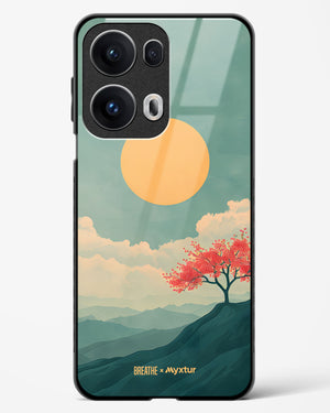 Mountain Sunset [BREATHE] Glass Case Phone Cover (Oppo)